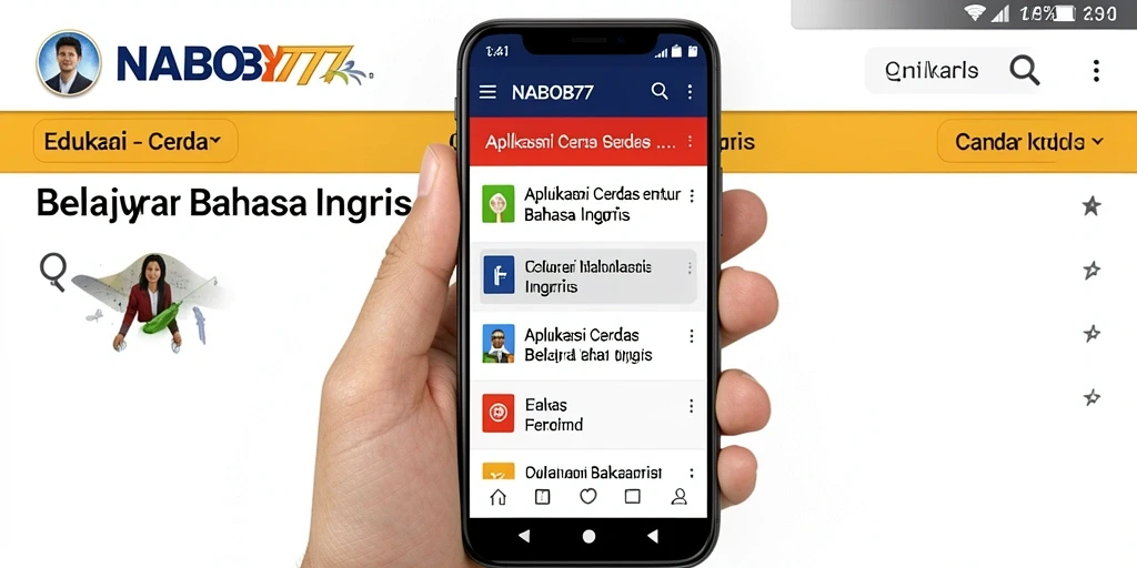 Tampilan antarmuka aplikasi NABOB77 yang interaktif dan user-friendly.