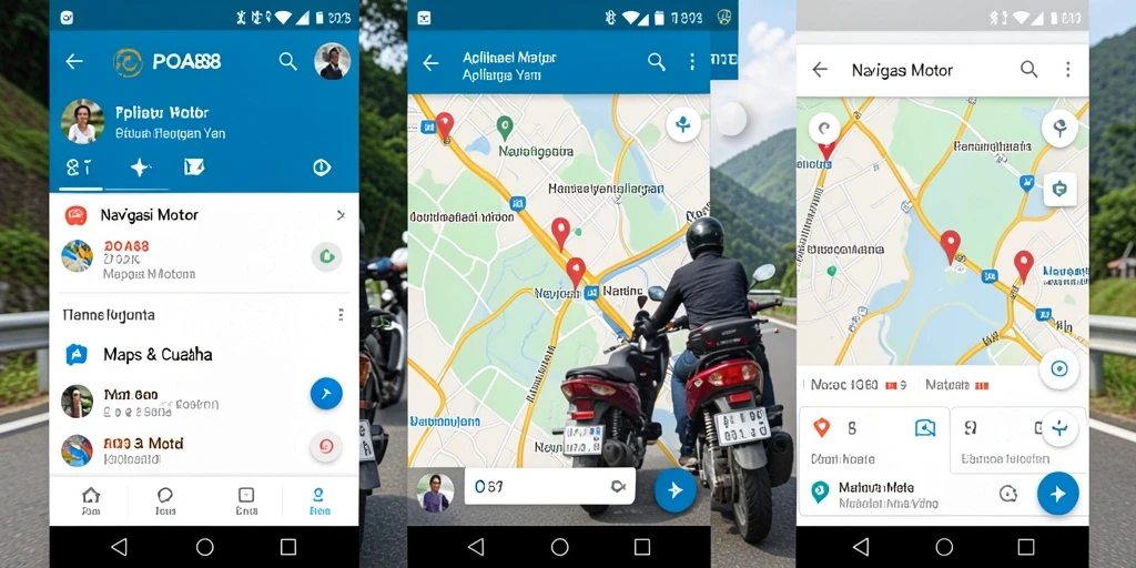 Tampilan antarmuka POA88 yang menarik untuk navigasi motor.